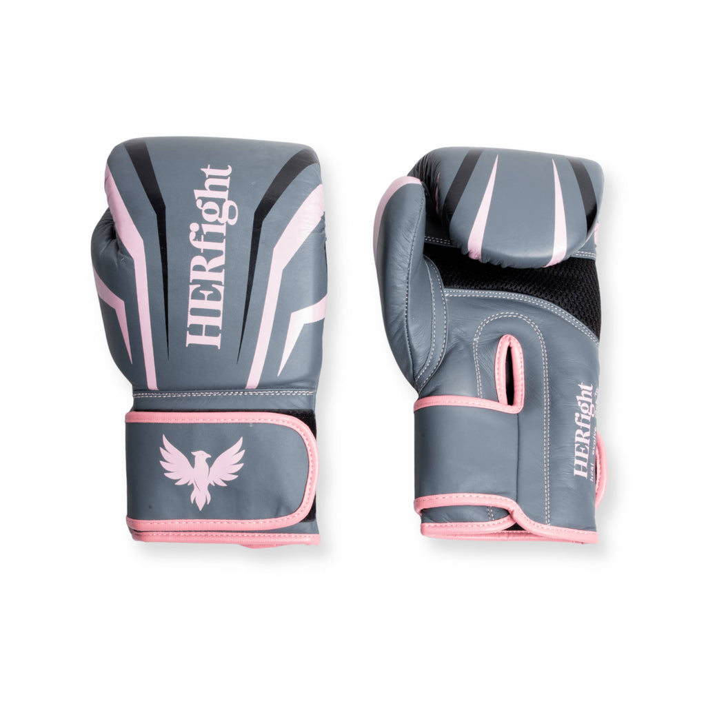 HERfight boxing gloves for women — side profile detail