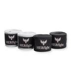 HERsupport boxing wraps in Steel Blush — pair of women's hand wraps